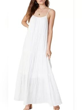 BB Dakota by Steve Madden Roman Holiday Maxi Dress White